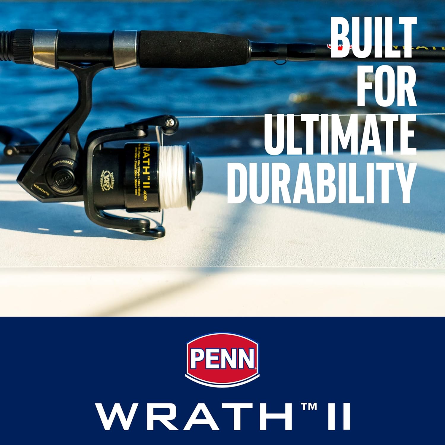 PENN Wrath II Spinning Fishing Reel - Image 2
