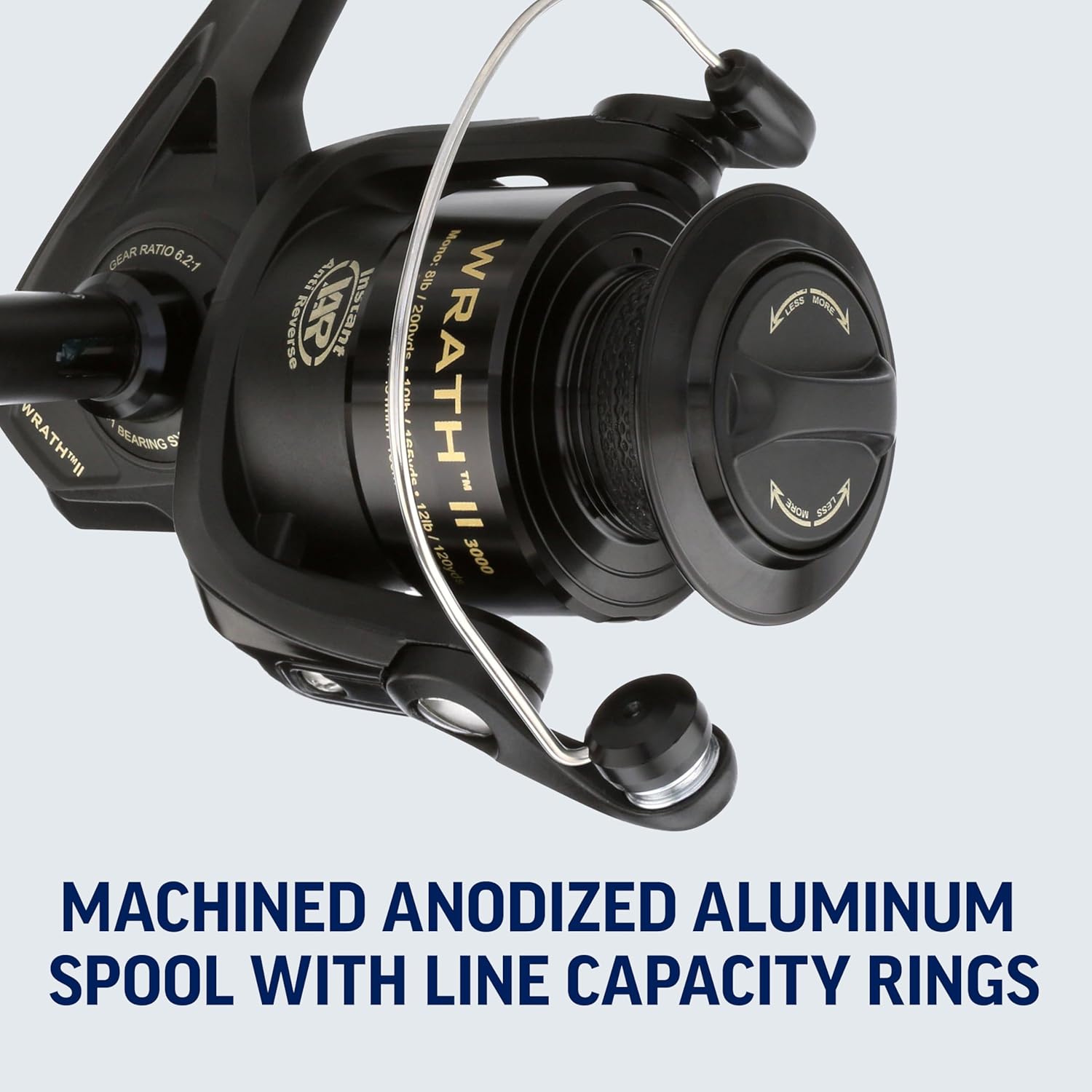 PENN Wrath II Spinning Fishing Reel - Image 7